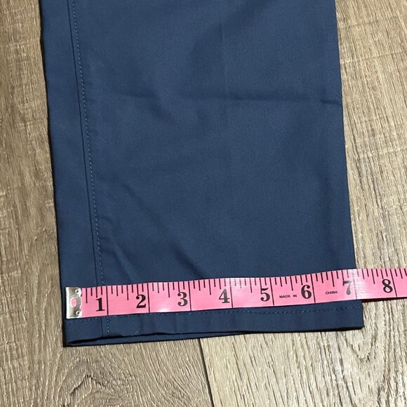 NWT BONOBOS 3X Dry Athletic Fit Pants Size 35x34 Blue 5-Pocket Pant - Picture 8 of 10